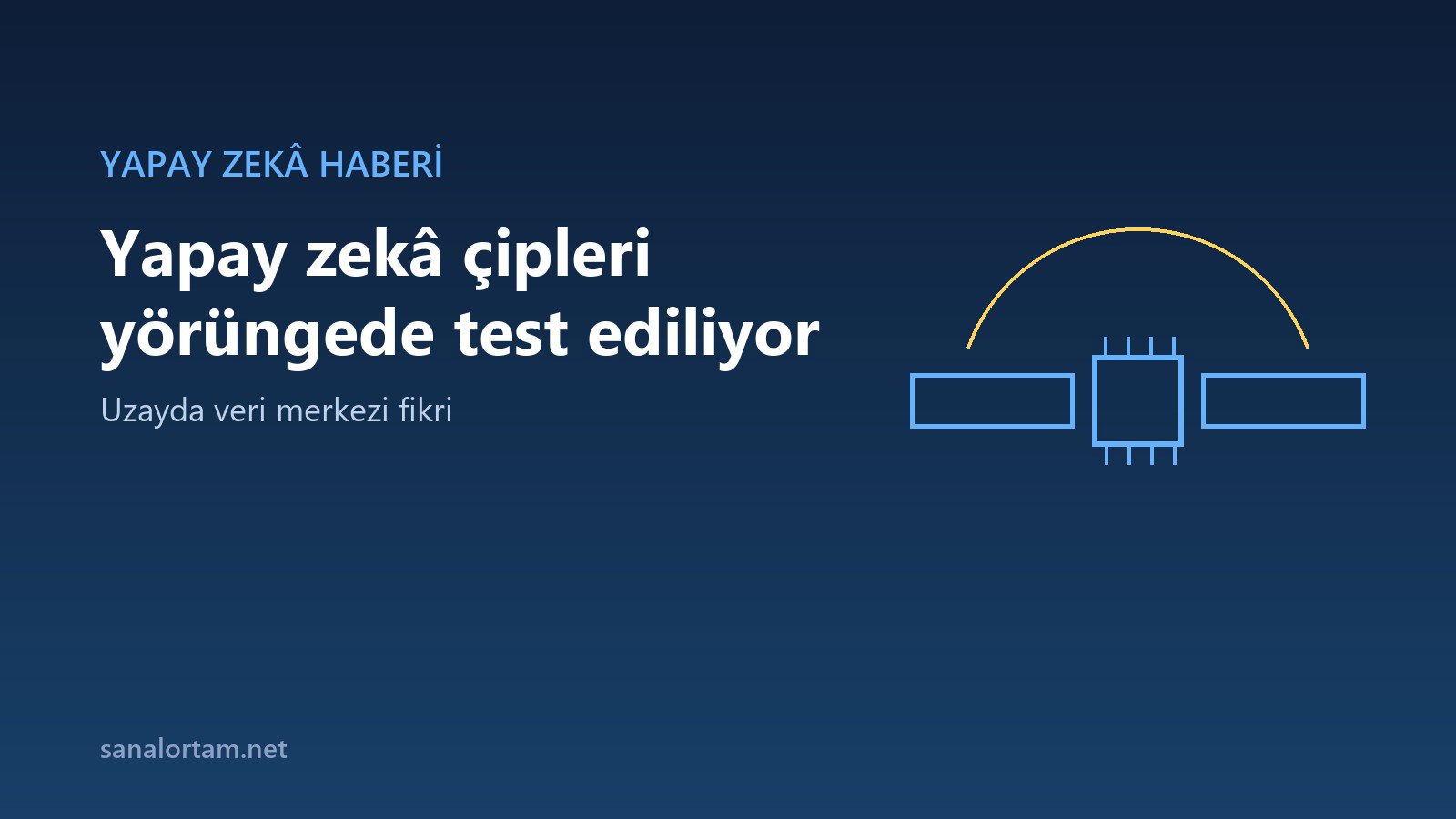 Google, yapay zekâ çiplerini uzayda test etmeye başladı